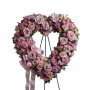 corona-funebre-a-cuore-di-rose-rosa-e-fiori-viola