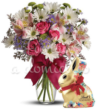 bouquet-di-fiori-misti-con-coniglietto