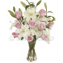 bouquet-di-gigli-bianchi-rose-rosa