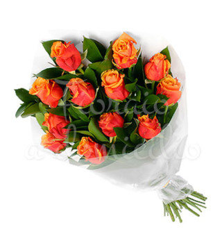 fascio-di-12-rose-arancio-extra