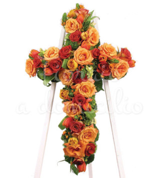 croce-funebre-di-rose-rosse-e-arancio