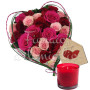 cuore-di-rose-fucsia-con-candela-e-bigliettino